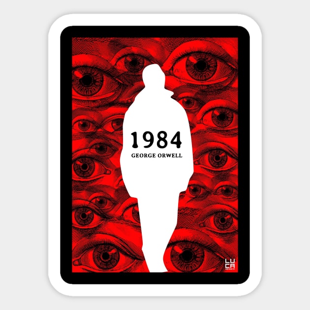 1984 Sticker by lucamendieta